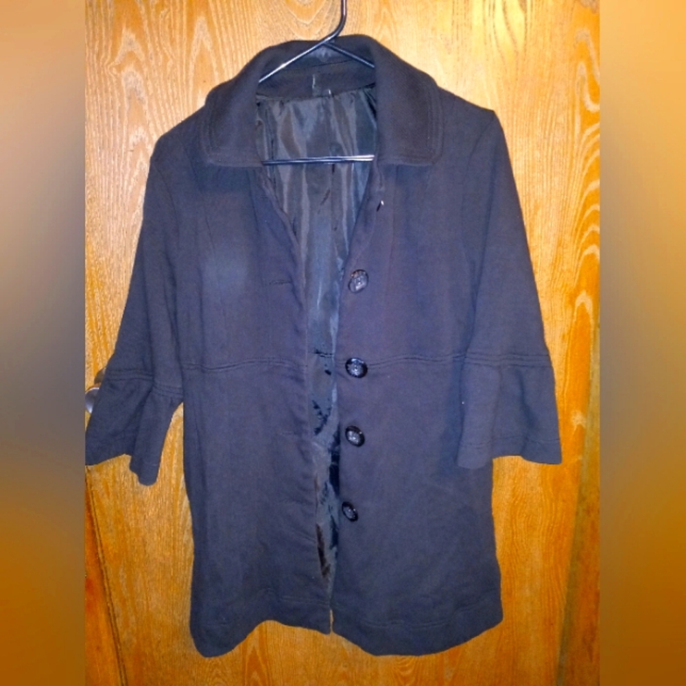 EUC stunning Vintage look Coat sz large